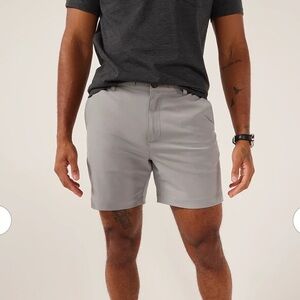 Chubbies Everywhere Performance Gray Shorts No Liner, 6" inseam